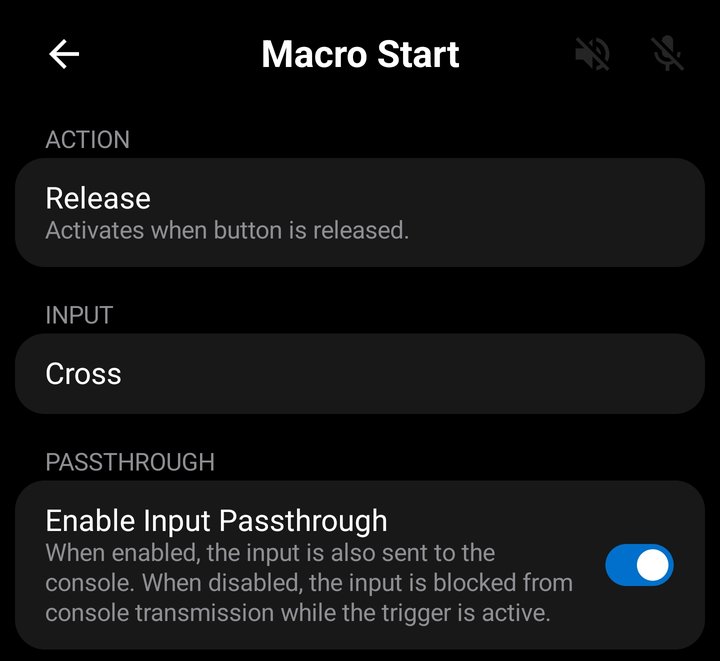 Trigger Configuration screen with the Release action selected